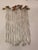 Transparent Blown Glass Tube Form Chandelier or Candelabra Drops For Sale - Image 8 of 12