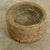 Cream English 19th Century Hand-Chiseled Stone Basin For Sale - Image 8 of 9