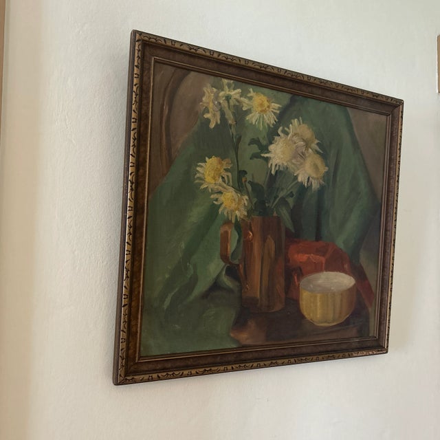 Mid 20th Century Framed Still Life Painting For Sale In Boston - Image 6 of 12