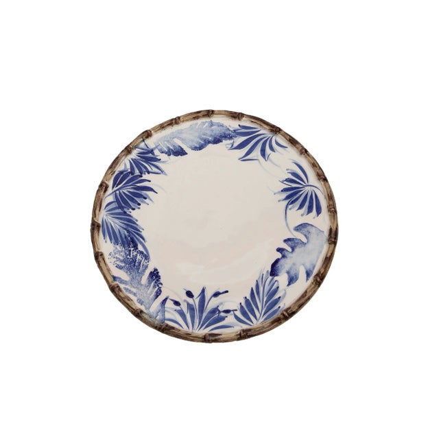 These beautiful bamboo plates are handmade in Portugal with stamped leaves adorning the border. Care Instructions:...