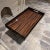 Modern Exotic Wood Breakfast Serving Tray Macassar and Ebony For Sale - Image 3 of 8