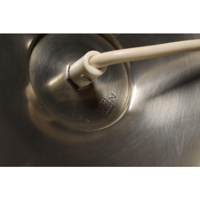 Large Pewter Floor Lamp by Harald Buchrucker, 1960s For Sale - Image 10 of 11