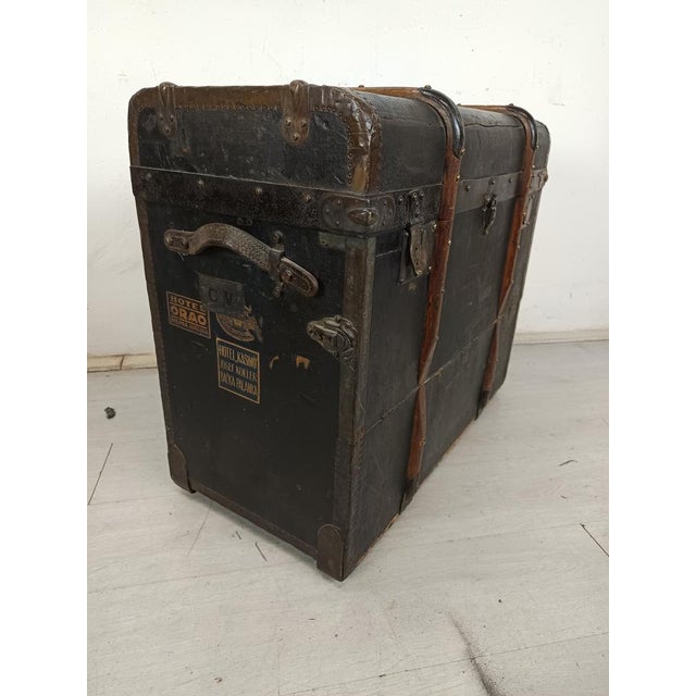 1920s Malle Automobile Trunk by Moritz Madler, 1920s For Sale - Image 5 of 18