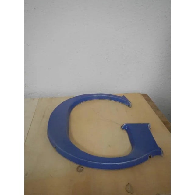 Letter G in Terracotta, 1940 For Sale - Image 5 of 8