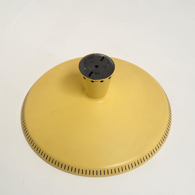 Metal NB-93 Flush Mount by Louis Kalff for Philips, 1950s For Sale - Image 7 of 11