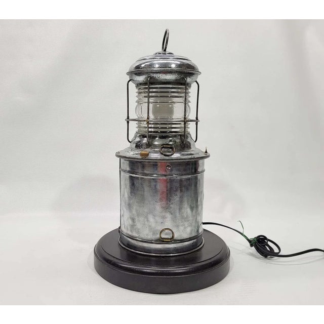 Ships Beacon Lantern by Perko of Brooklyn New York For Sale - Image 9 of 10