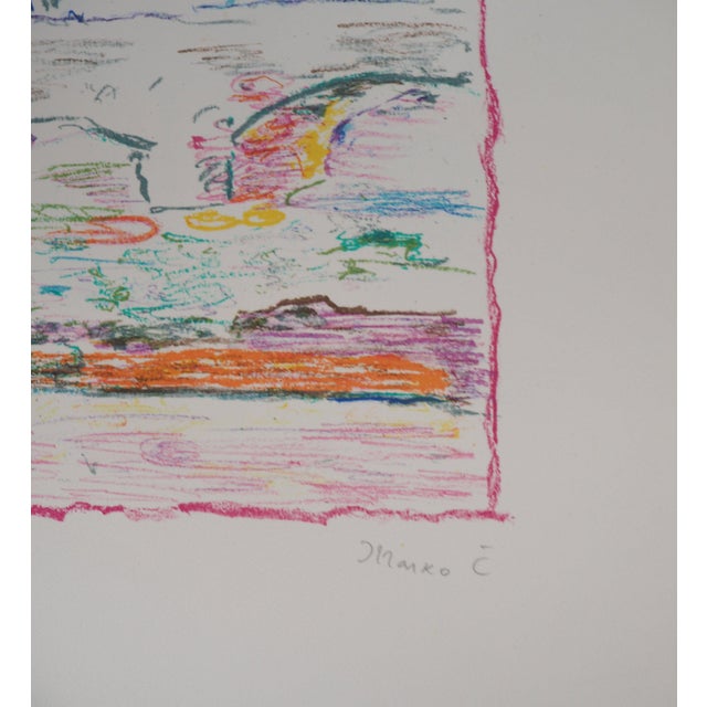 Marko Celebonovic, Le Pont des Arts, Lithograph For Sale - Image 4 of 6