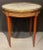 Brown Pair of Marble Top Greek Key Bouillotte or End Tables, Manner of Jansen For Sale - Image 8 of 11