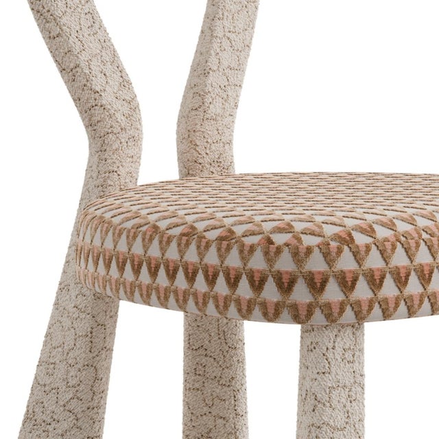 Mary III Dining Chair with Upholstered Legs by Ottiu For Sale - Image 4 of 5
