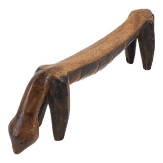 Early 20th Century Dinka Animal Headrest For Sale