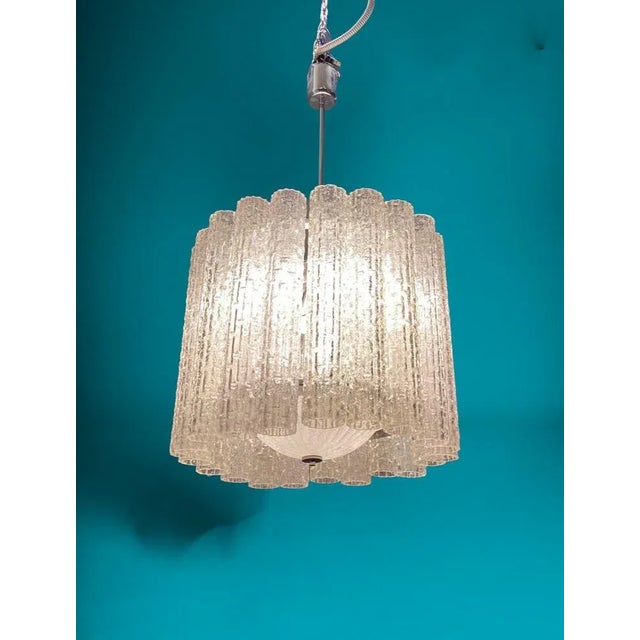 1970s Large Mid-Century Murano Glass Chandelier by Toni Zuccheri, 1970s For Sale - Image 5 of 11