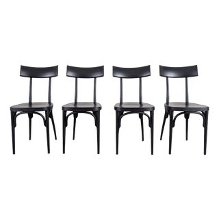 Chairs by Hermann Czech for Gebrüder Thonet Vienna Gmbh, Vienna, Set of 4 For Sale