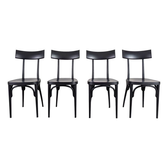 Chairs by Hermann Czech for Gebrüder Thonet Vienna Gmbh, Vienna, Set of 4 For Sale