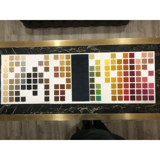 Leather Pouf from Pescetta For Sale - Image 13 of 17