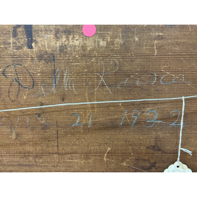 Mid 20th Century Early 20th Century Landscape Painting With Cattle For Sale - Image 5 of 12