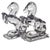 1930s Pair of New Martinsville Glass Art Deco Rearing Horse Bookends, 1930s–40s Usa For Sale - Image 5 of 13