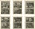 Pieter Mortier, Genesis & Exodus Scenes, 1700, Copper Engraving, Set of 6 For Sale