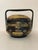 Vintage Chinoiserie Black Lacquer & Raised Gold Gilt Tiered Chinese Wedding Basket For Sale - Image 4 of 9