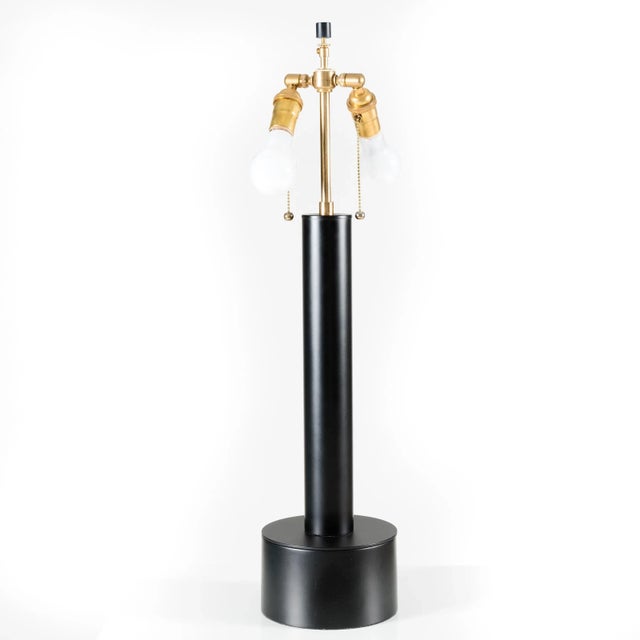 This classic Mushroom shape table lamp produced by Laurel lamp manufactures in 1960's has been upgraded with new wiring, 2...