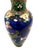 Royal Blue Late 19th-Century Japanese Cloisonné Dragon Cabinet Vase For Sale - Image 8 of 14