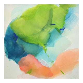 "Big Belly" Original Contemporary Abstract Painting by Mel Rea For Sale