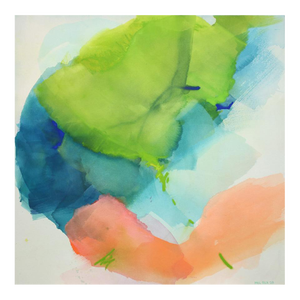 "Big Belly" Original Contemporary Abstract Painting by Mel Rea