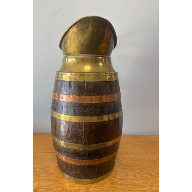 English 19th Century Coopered Wine or Cider Jug For Sale - Image 3 of 8