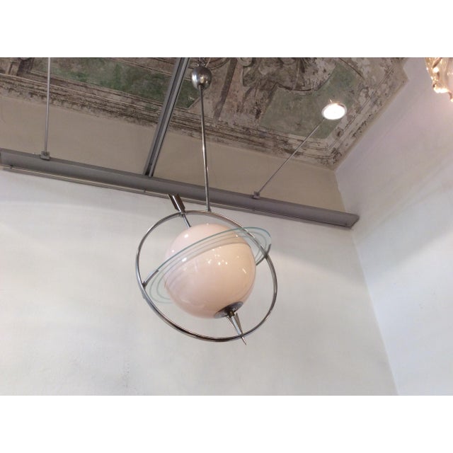 Saturno Chandelier in the style of Gio Ponti and Pietro Chiesa for Fontana Arte, 1930s For Sale - Image 12 of 18