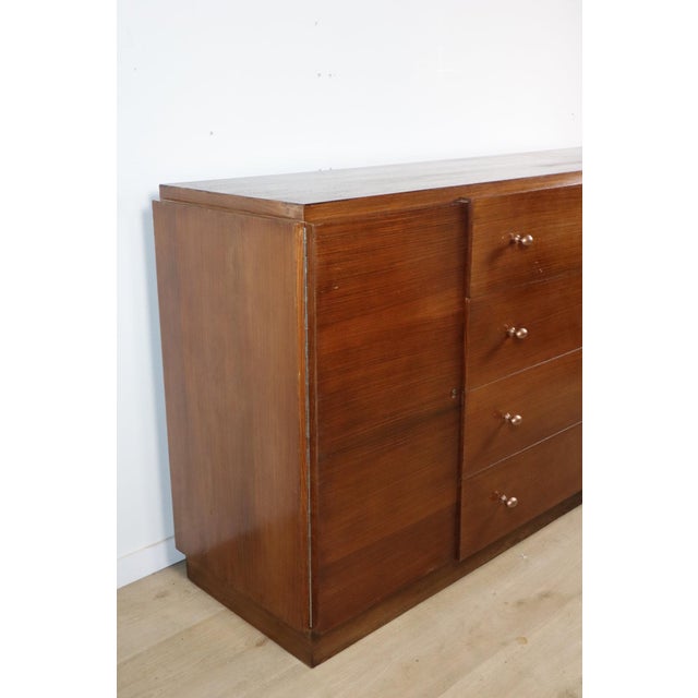 Wood Art Deco Rosewood Sideboard, 1950s For Sale - Image 7 of 18