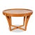 Camel Vintage French Art Deco Satinwood Cocktail Table, 1940s For Sale - Image 8 of 8