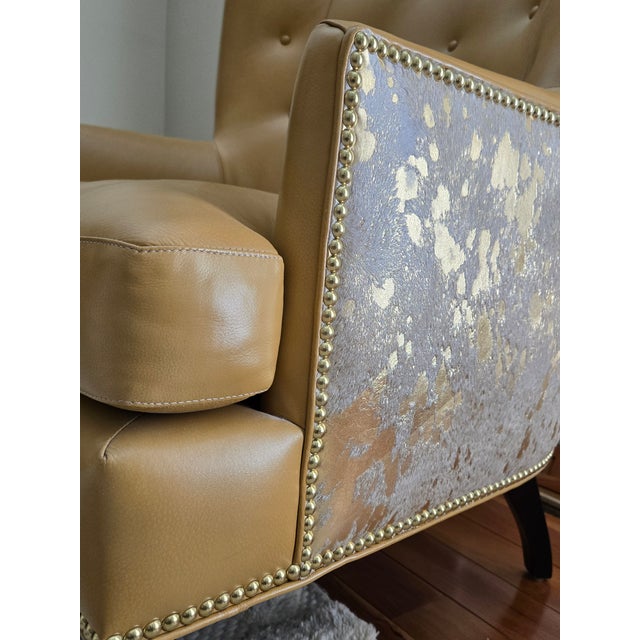 Hancock & Moore Hancock & Moore Contemporary Wing Chair For Sale - Image 4 of 6