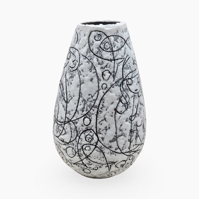 1960s Ceramic Vase by Adele Bolz for Ruscha, 1960 For Sale - Image 5 of 17