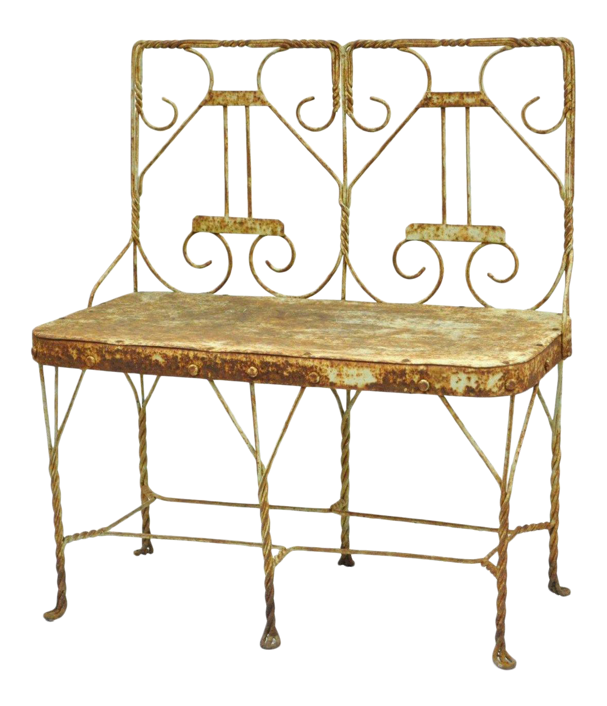 miniature garden bench