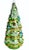 20th Century 8" Christmas Hand Blown Glass Tree Ornament For Sale - Image 4 of 4
