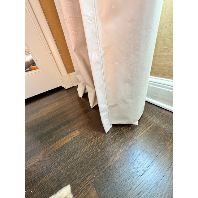 Beautiful Linen Curtains - 3 Pairs For Sale - Image 10 of 12