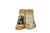 Mid-Century Modern Vintage Mid-Century Modern Hand Carved Mexican Onyx and Marble Aztec or Mayan Bookends For Sale - Image 3 of 10