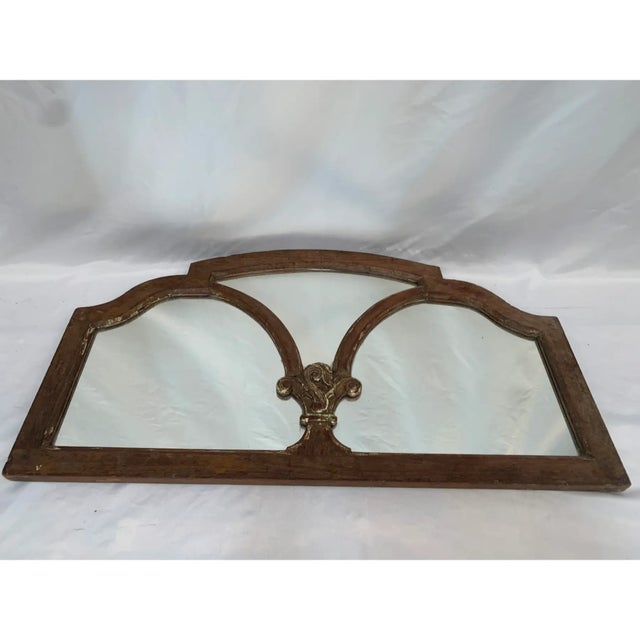 Brown Wall Mirror 1970’s For Sale - Image 8 of 10