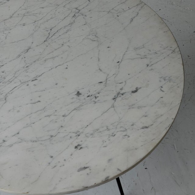 Stone 1960s Italian Carrara Marble Coffee Table For Sale - Image 7 of 9