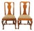 Pair of English Early-Mid 18th Century Queen Anne Side Chairs For Sale