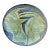 Signed Mid Century Modern Studio Pottery Charger in the Manner of Picasso For Sale