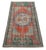 Terra Cotta Turkish Hand Knotted Small Rug Distressed Doormat Kitchen Entrtyway Deco - 2′4″ × 4′4″ For Sale - Image 8 of 16