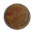 Vintage Indian Rustic Teak Wood Bowl For Sale - Image 4 of 5