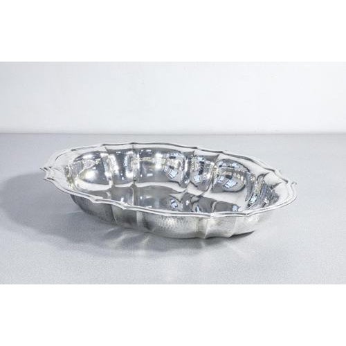 Silver-plated metal centrepiece tray, sheffield. Silver dream. 20th century. Period 20th century. Materials sheffield,...