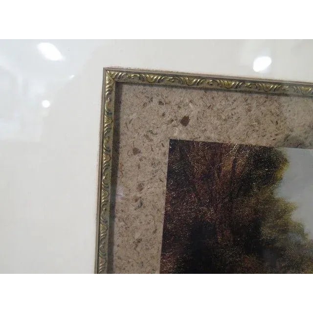 Approx: 10 Years Old Collaboration Of 4 Pictures Framed & Matted Condition: Excellent Super Clean Original Finish &...
