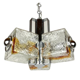 Sculpture Cube Design Cut by Toni Zuccheri for Veart, Italy, 1970s For Sale