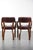 English Style Dark Brown Cowhide Chesterfield Chairs, Set of 2 For Sale - Image 3 of 15