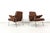 Metal Vintage Bat Armchairs, Poland, 1960s, Set of 2 For Sale - Image 7 of 18