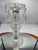 Vintage Glass Candleholder with Crystals, 1970s For Sale - Image 7 of 7