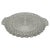 Vintage Clear Pressed Glass Cake Plate With Handles in 'Waterford' Pattern by Anchor Hocking For Sale - Image 9 of 12
