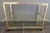 Vintage Storage Unit in Gold-Plated Metal and Glass by Pierre Vandel, 1970s For Sale - Image 3 of 16
